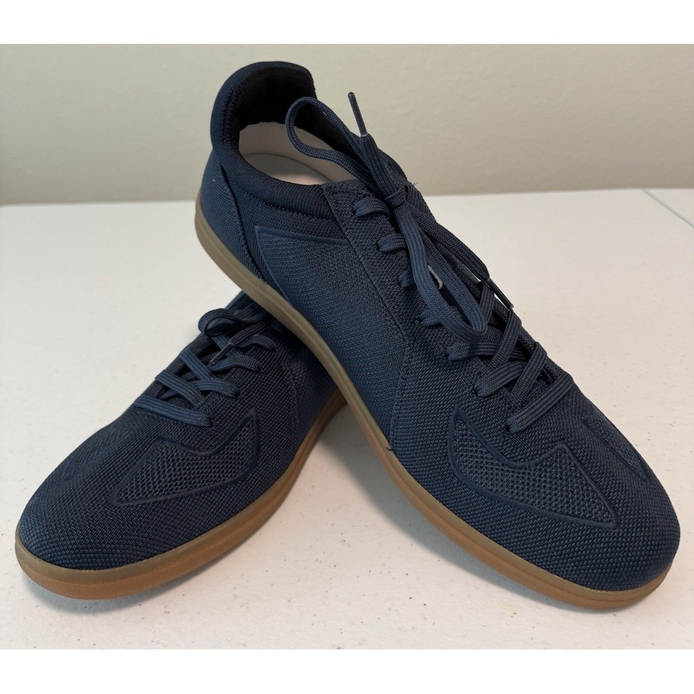 Rothy's The RS01 Sneaker Men's Casual Preppy Shoes Navy Size 14 Comfort